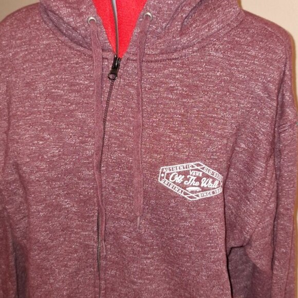 Pre-owned Great Condition Vans Full Zip Hoodie Size L - Picture 3 of 5